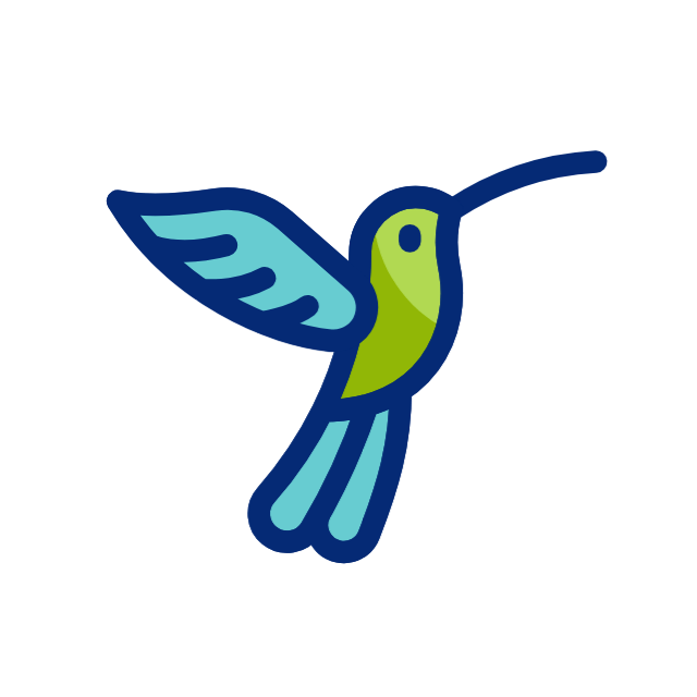 Colibrí animado